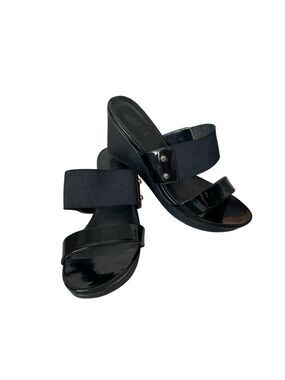 Lauren Ralph Lauren Rhianna Platform 3” Wedge Sandals Women's Slide Size 8 1/2